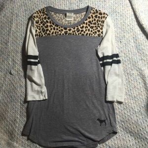 3/4 sleeve PINK shirt