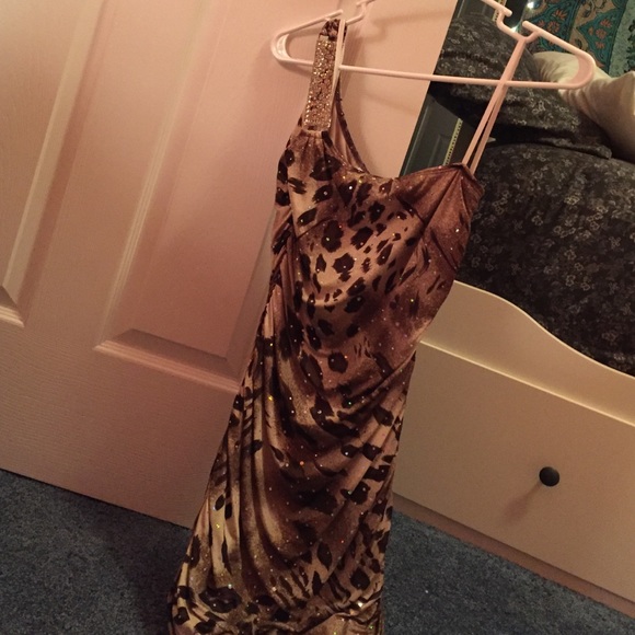 homecoming/party cheetah dress - Picture 1 of 2