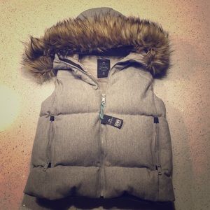 Down puffer vest. New!