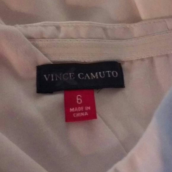 Vince Camuto white one shoulder dress 💜 - Picture 3 of 3