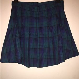 plaid skater skirt 🤘🏽