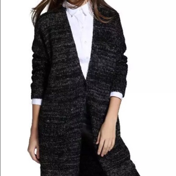 Mohair loose knit cardi