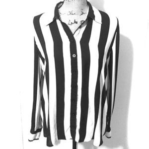 Forever 21 striped button up