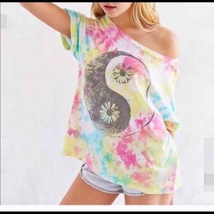 Ying-Yang Tie Dye Tee