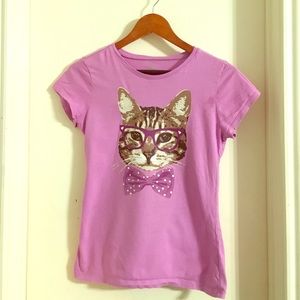 Hipster Cat Tee