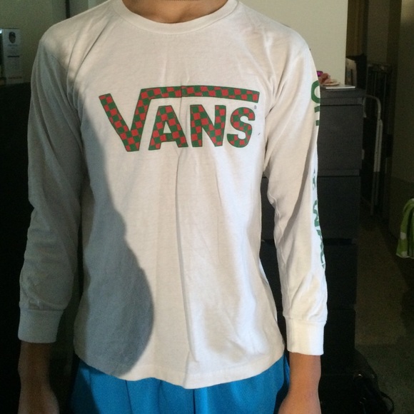 Unisex vans long sleeved