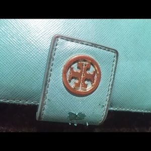 Authentic Tory burch passport holder wallet