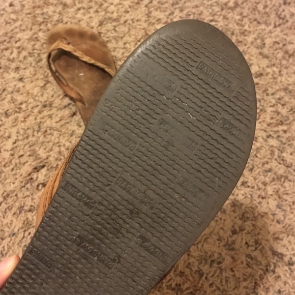 Tan Flirty Braid Rainbows Size 8 - Picture 3 of 4