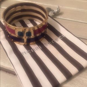 Henri Bendel color blocked cuff