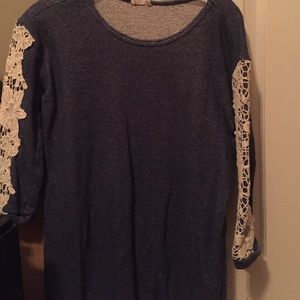navy tunic