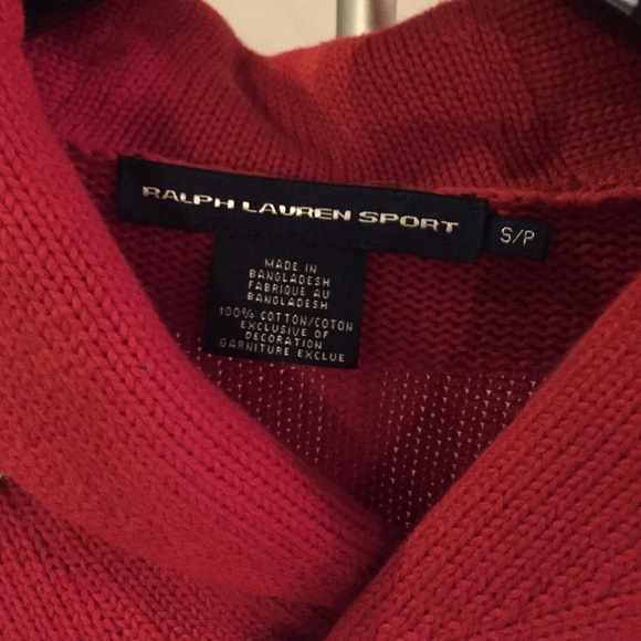 Like New RALPH LAUREN logo sweater. Size small - Picture 2 of 2