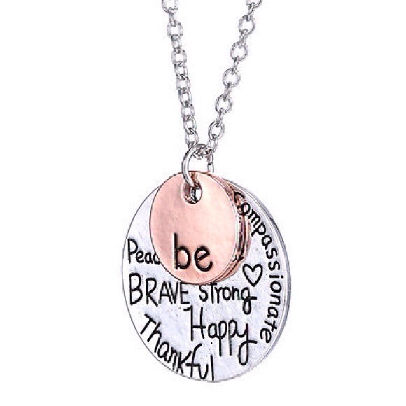 Jewelry - 🎉SALE🎉 "Be" Necklace