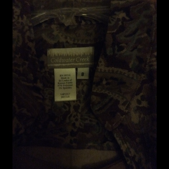 EUC Coldwater Creek 2 Pc Dress - Picture 3 of 3