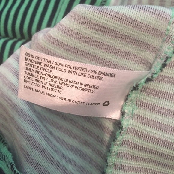 Green and navy blue dress - Picture 4 of 4