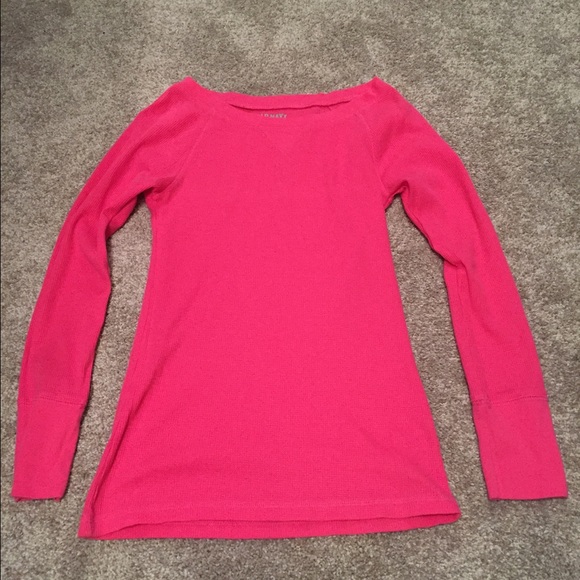 Pink old navy long sleeved shirt