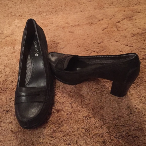 St Johns Bay loafers 3" heel