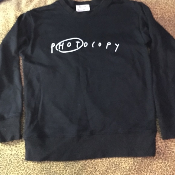 ACNE Studios black 'Bird' sweatshirt size M