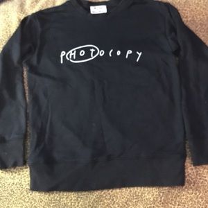 ACNE Studios black 'Bird' sweatshirt size M