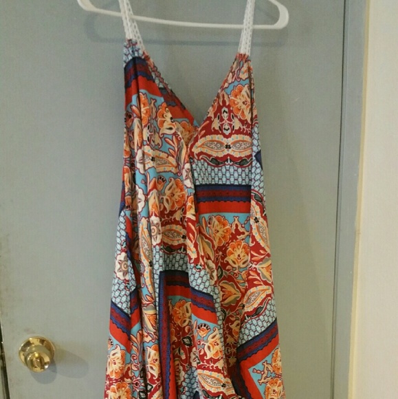 Long handkerchief dress