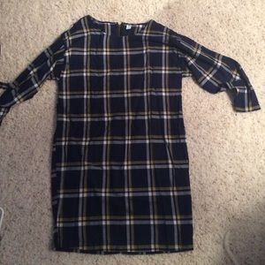Plaid old navy dress