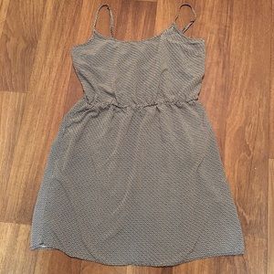 Old Navy Black & White Print Sundress