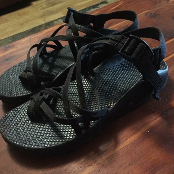 Black chacos size 7 barley worn!