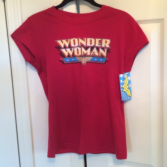 NWT Wonder Woman Red Tee Shirt