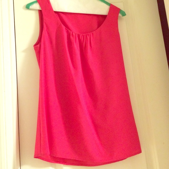 Loft pink top