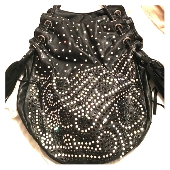 Black Bling Purse