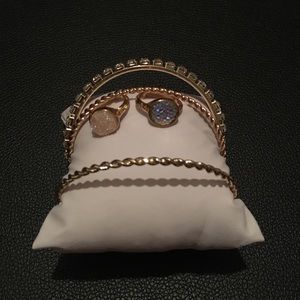 3 braclets & 2 rings