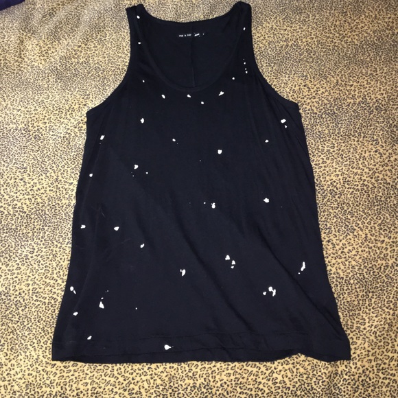 Rag & bone 'splatter' tank top sz. L