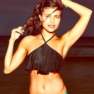 Victoria Secret Sparkly Bikini Top, Size Small.