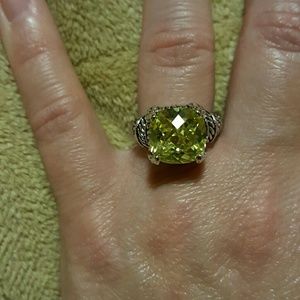 Premier Designs Citrine ring size 5