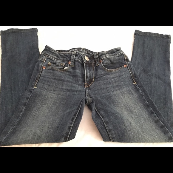 American eagle outfitter cropped skinny jeans