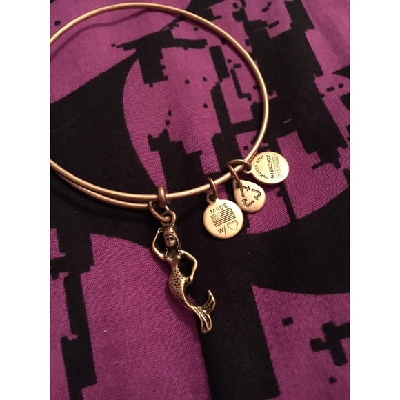Authentic Alex & Ani mermaid bangle