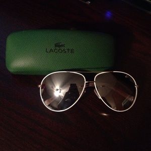 Lacoste aviator sunglasses!!