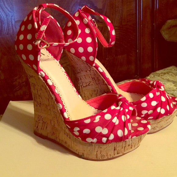 Polka dot Wedges