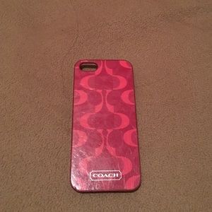 Coach iPhone 5/5S case