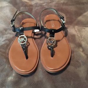 Michael Kors Black Strap Sandal
