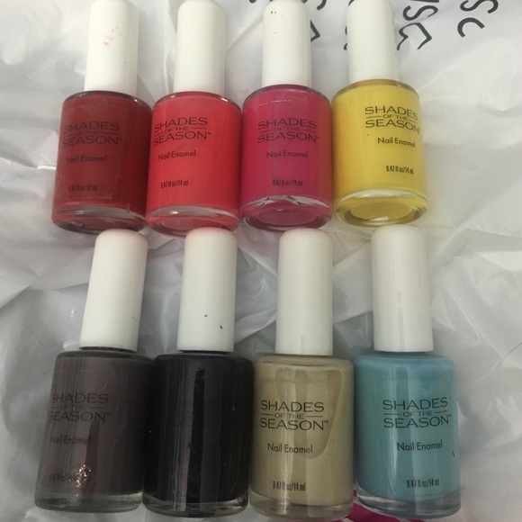 Shades of seasons nail polish bundle!