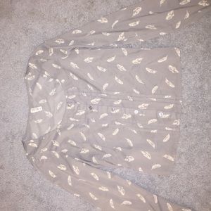 Feather blouse