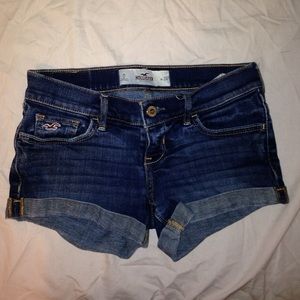 Hollister denim shorts