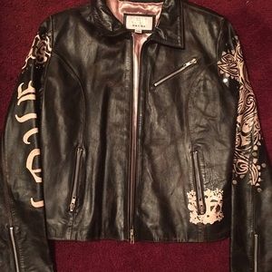 Genuine Leather Wilsons Rocker jacket!