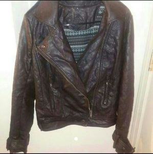 Leather jacket