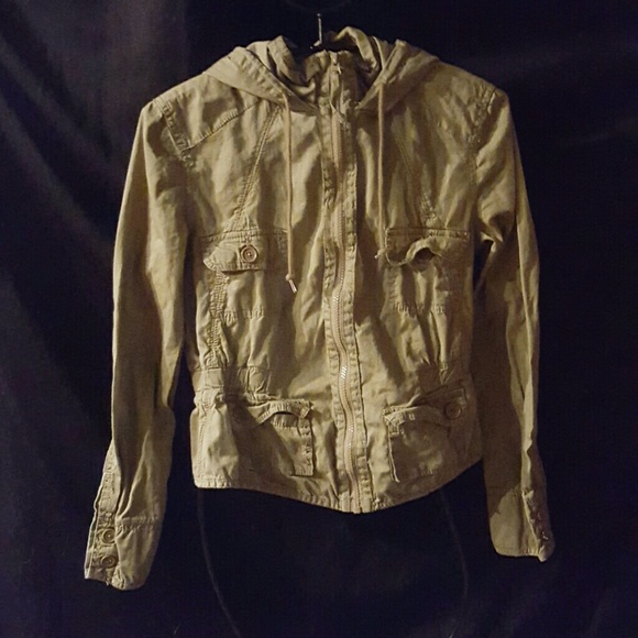 Khaki Zipper Jacket