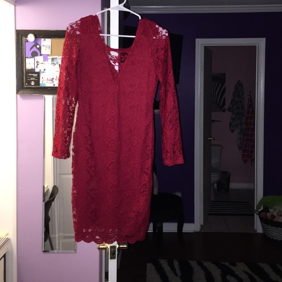 Red dress
