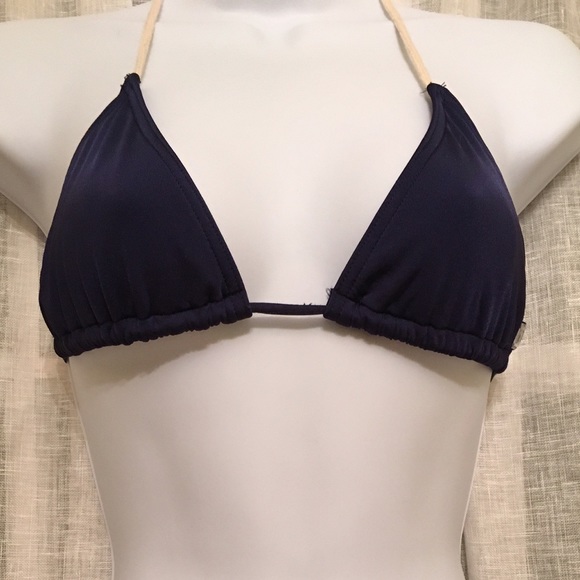French connection navy bikini