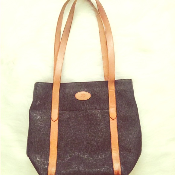 Vintage Mulberry Tote Bag Forest Green