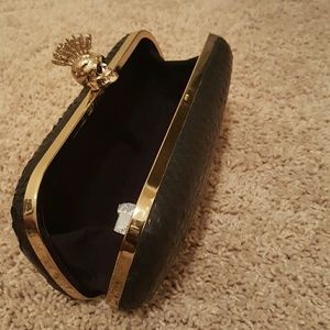 Snake Skin (genuine) Box Clutch