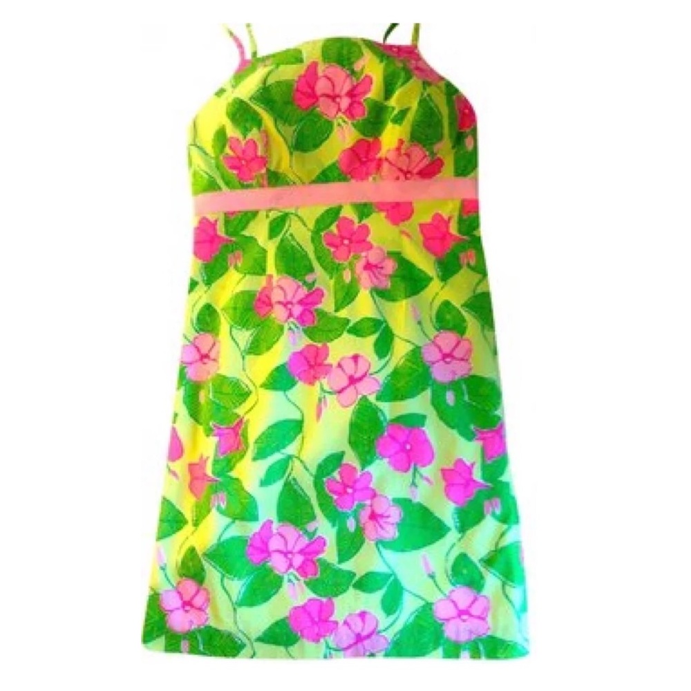 🎊🥂Sale‼️ Lilly Pulitzer Vintage Floral Sun - Picture 1 of 5